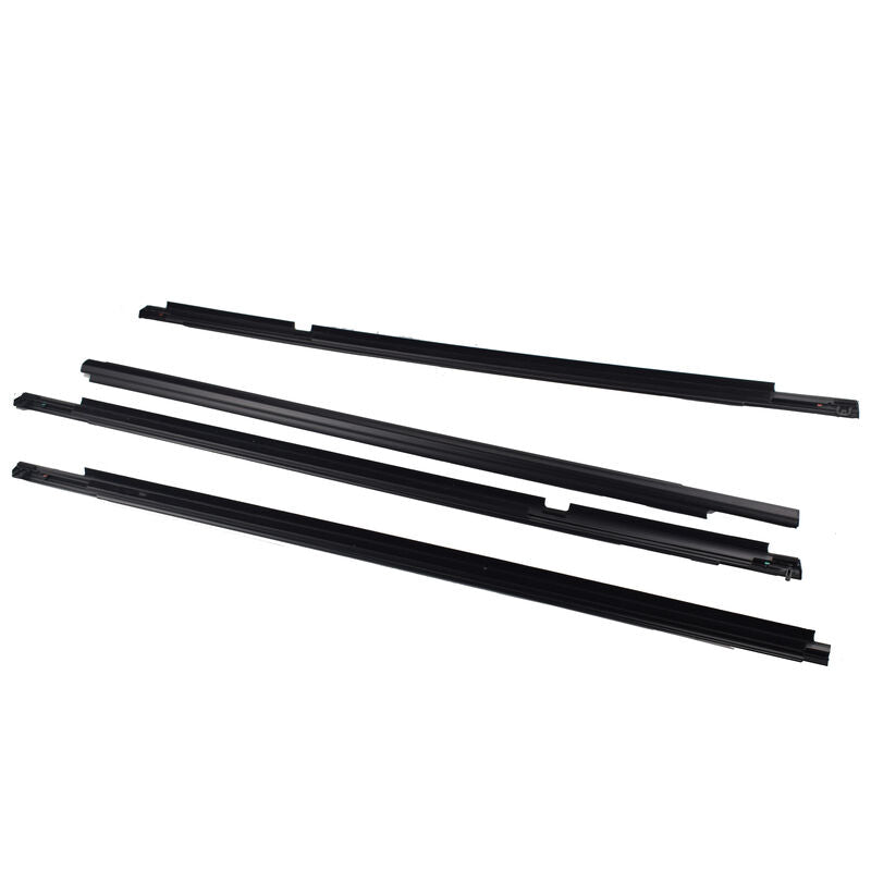 Black Window Seal Belt Weather Strips Fit For Toyota LandCruiser LC200 2008-2016