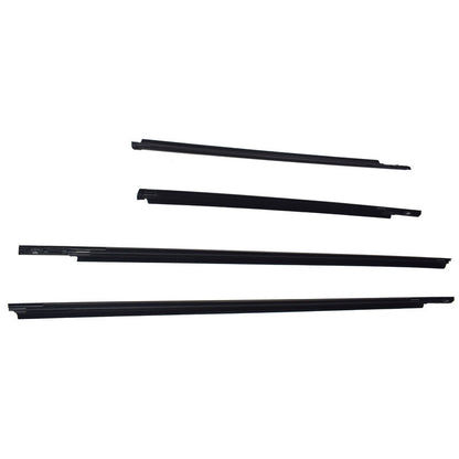 4 Pcs Window Glass Seals Weatherstrips Fit For Toyota Soluna Vios Belta 2007-2011