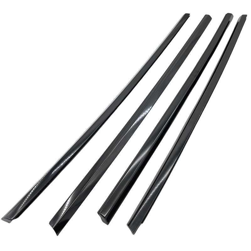 4 Pcs Weatherstrip Outer Window Seal Fit For Tesla Model Y 2020-2023