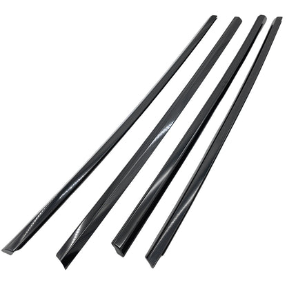 4 Pcs Weatherstrip Outer Window Seal Fit For Tesla Model Y 2020-2023