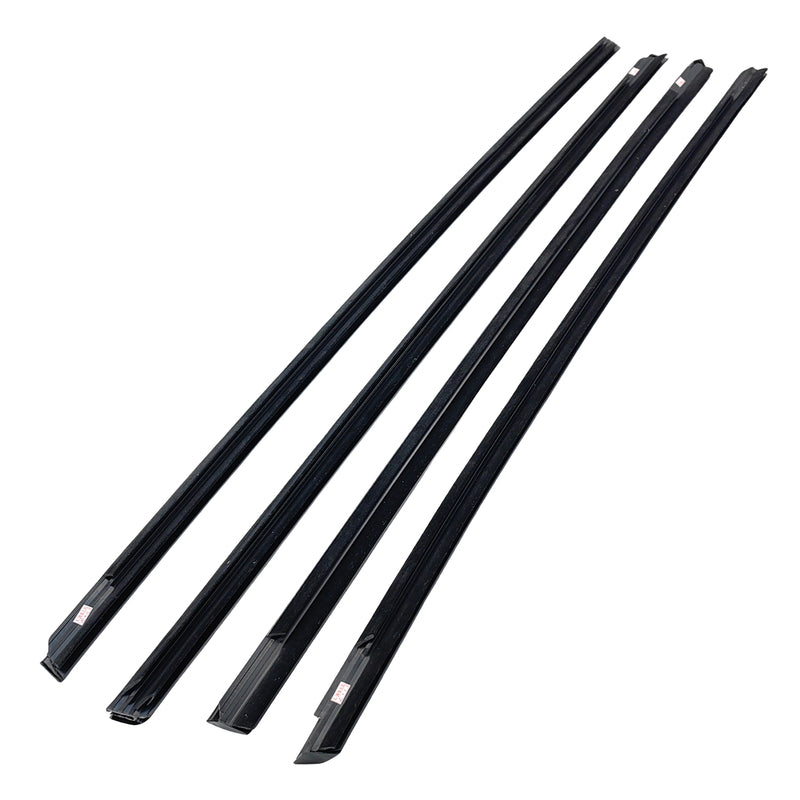 4 Pcs Weatherstrip Outer Window Seal Fit For Tesla Model Y 2020-2023