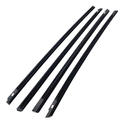 4 Pcs Weatherstrip Outer Window Seal Fit For Tesla Model Y 2020-2023