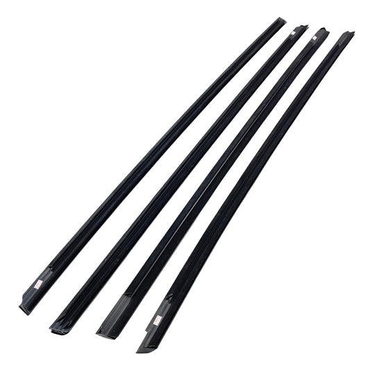 4 Pcs Weatherstrip Outer Window Seal Fit For Tesla Model Y 2020-2023