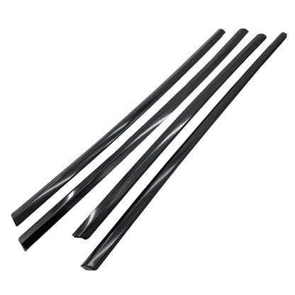4 Pcs Weatherstrip Window Door Belt Fit For Tesla Model 3 2017-2022