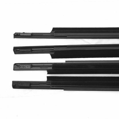 4pcs Weatherstrip Moulding Trims Fit For Toyota Land Cruiser Prado 120 Series 03-09