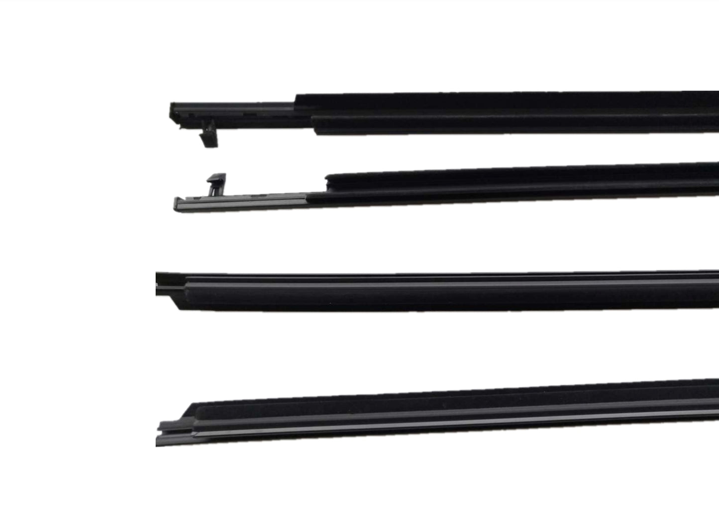 Set 4 Window Glass Moulding Trim Fit For Toyota Landcruiser Prado 150 Series 2009-2018