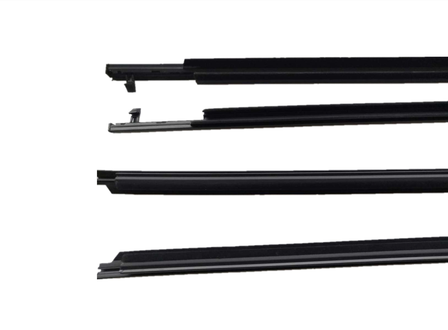 Set 4 Window Glass Moulding Trim Fit For Toyota Landcruiser Prado 150 Series 2009-2018