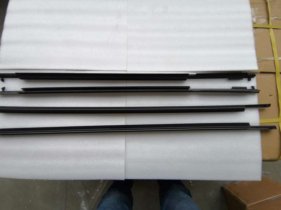 Set 4 Window Glass Moulding Trim Fit For Toyota Landcruiser Prado 150 Series 2009-2018