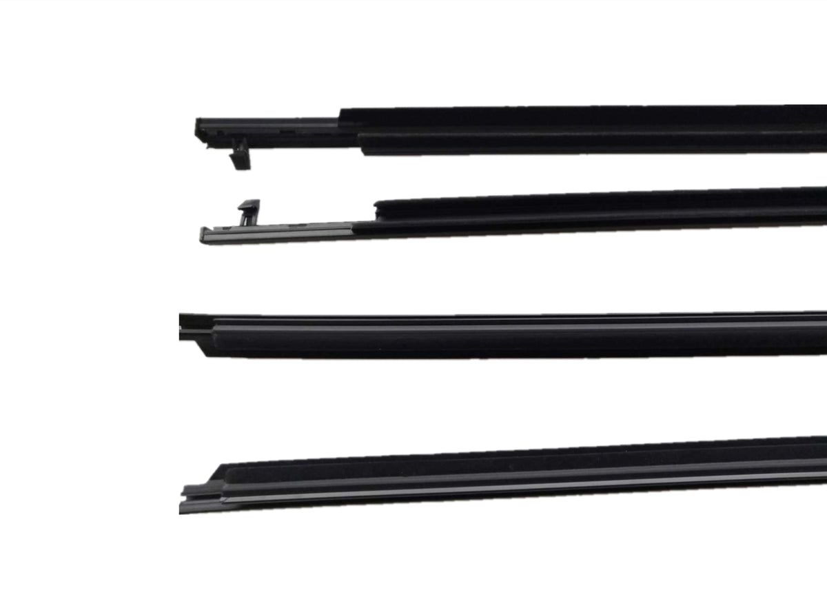 Set 4 Window Glass Moulding Trim Fit For Toyota Landcruiser Prado 150 Series 2009-2018