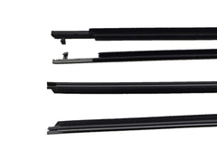 Set 4 Window Glass Moulding Trim Fit For Toyota Landcruiser Prado 150 Series 2009-2018