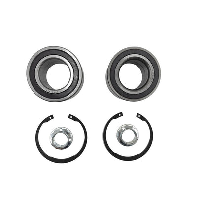 2 Pcs Front Wheel Bearing Kit Left & Right Hand Side Fit For BMW X3 E83 X5 E53 3.0d SAV AWD 2001-ON