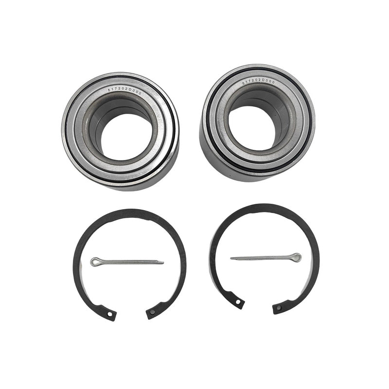 Pair Front Wheel Bearing Kits Fit For Hyundai Elantra XD LaVita FC FWD 4 FWD 5 10/2000-09/2006