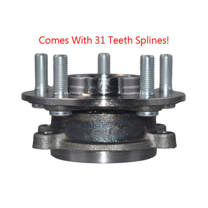 1 x Front Wheel Bearing Hub 31 Teeth Splines Fit For Mazda CX-5 KE KF CX-8 KG Mazda 6 GJ GL