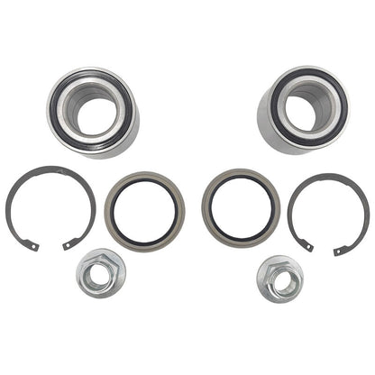 Pair Front Wheel Bearing Kit Fit For Ford Laser KF KH KJ KN KQ For Mazda 323 BA BG BJ MX-5 NA NB Premacy CP For Kia Mentor FA