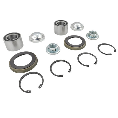 2 Pcs Rear Wheel Bearing Kit Fit For Mazda 2 DY 1.5L 2003-2007 For Ford Fiesta WP WQ Focus LR 1.8L 2.0L