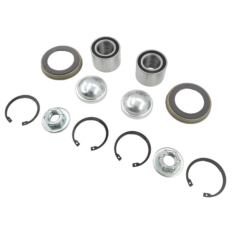 2 Pcs Rear Wheel Bearing Kit Fit For Mazda 2 DY 1.5L 2003-2007 For Ford Fiesta WP WQ Focus LR 1.8L 2.0L