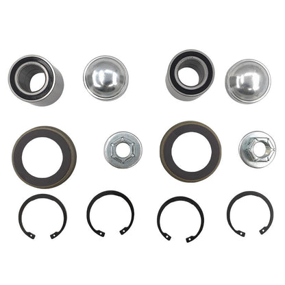 2 Pcs Rear Wheel Bearing Kit Fit For Mazda 2 DY 1.5L 2003-2007 For Ford Fiesta WP WQ Focus LR 1.8L 2.0L