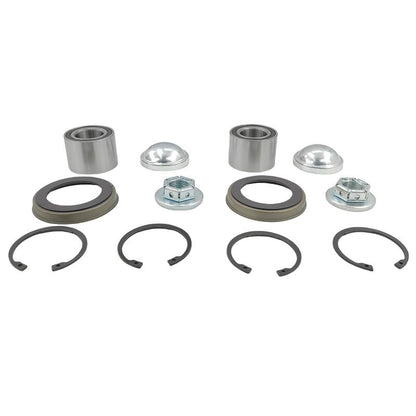 2 Pcs Rear Wheel Bearing Kit Fit For Mazda 2 DY 1.5L 2003-2007 For Ford Fiesta WP WQ Focus LR 1.8L 2.0L