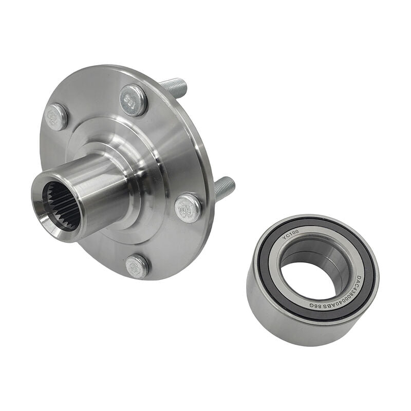 1 x Front Wheel Bearing Hub Assembly Fit For Mitsubishi ASX XA XB XC XD Lancer CJ CF Outlander ZG ZH ZJ ZK ZL
