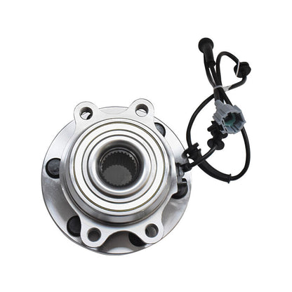Front Wheel Bearing Hub ABS Fit For Nissan Navara D40 YD25 VQ40 Pathfinder R51 4WD Spanish 2005-2015 515065
