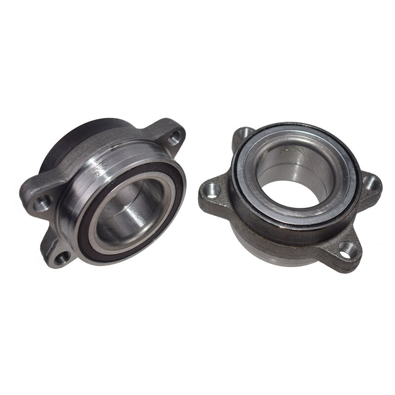 2 x Front Wheel Bearings Fit For Nissan Elgrand E51 3.5L VQ35DE V6 With ABS 2002-2010