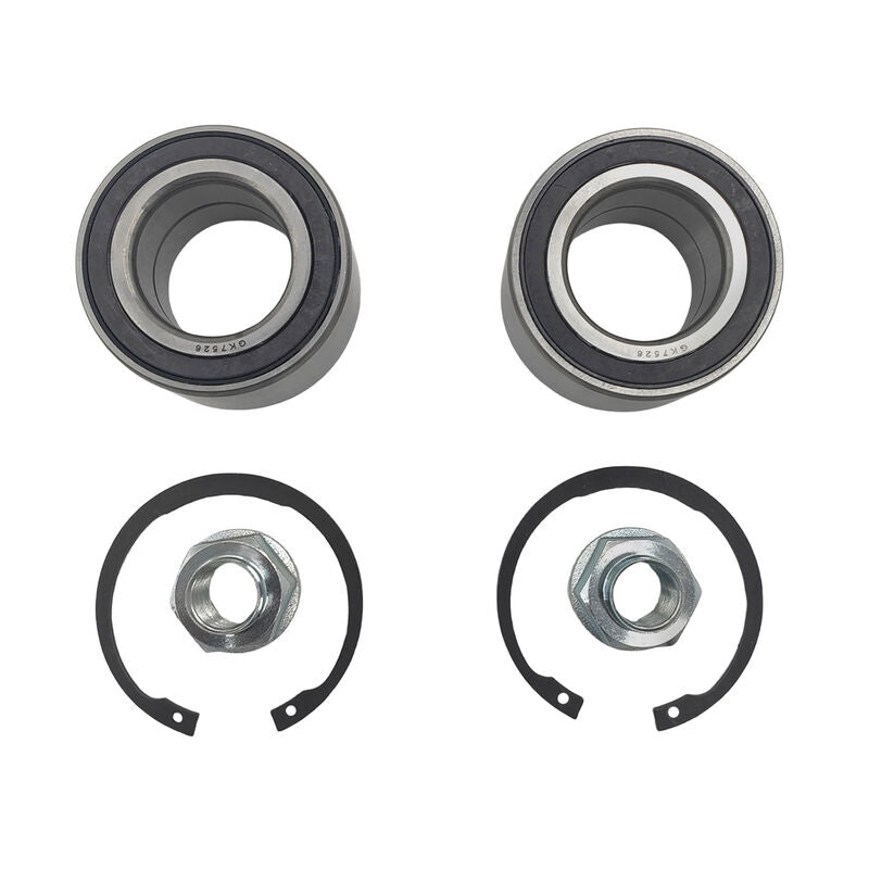Pair Front Wheel Bearing Kit With ABS Fit For Suzuki Swift RS415 RS416 FWD 5 Door Hatchback M15A M16A GK7526X2 2005-2017