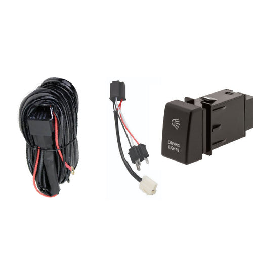 Isuzu D-Max & MU-X (Pre Aug 2020) (SX / Non-LED Models) Plug & Play Driving Light / Lightbar Wiring Harness Kit DMAX MUX