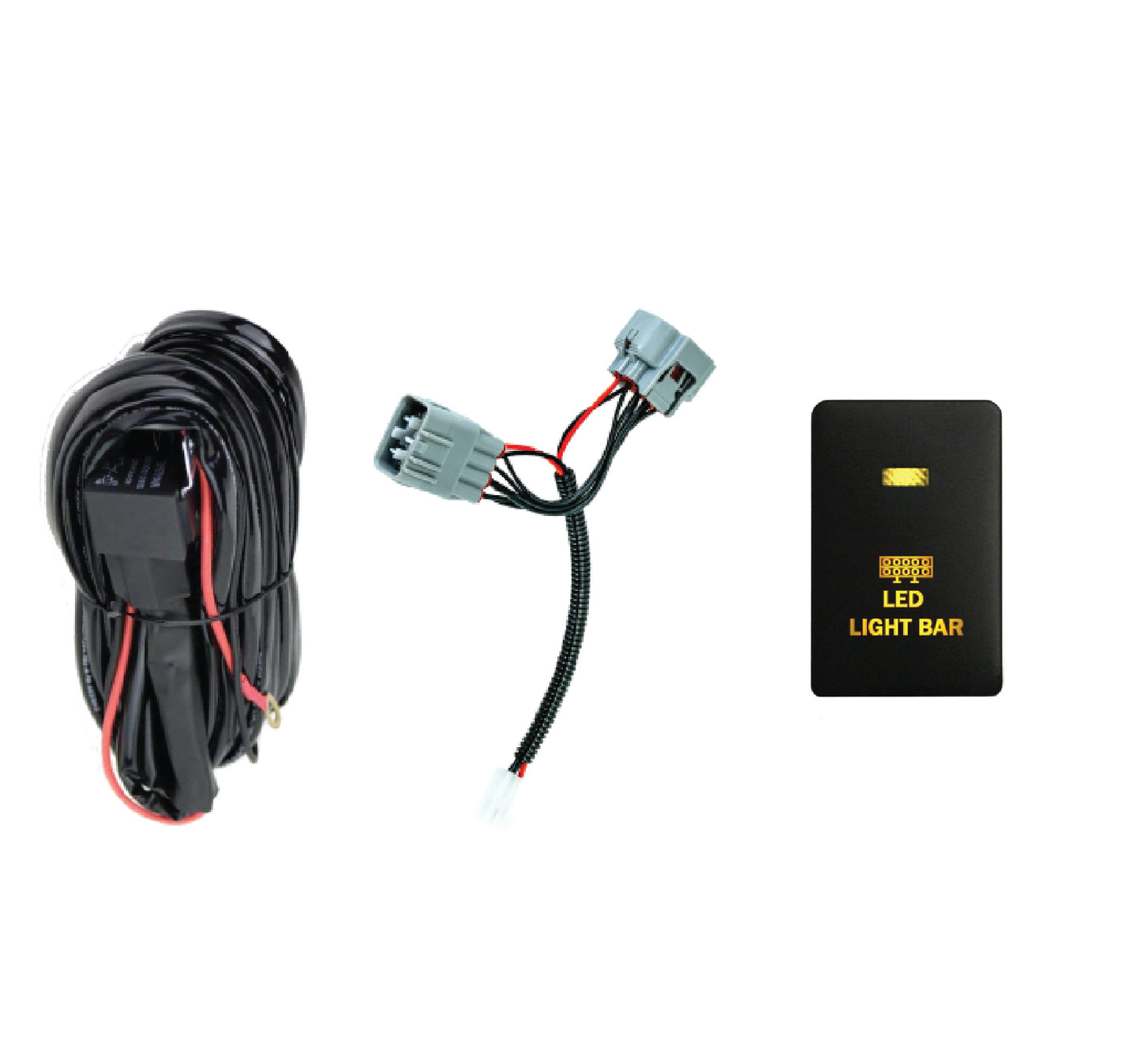 Mitsubishi QE Pajero Sport 2015-2019 Plug & Play Lightbar Wiring Harness