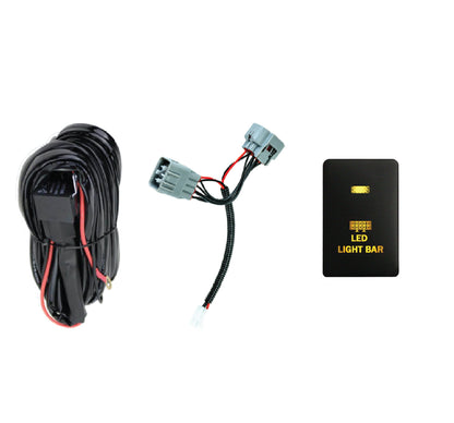 Mitsubishi QE Pajero Sport 2015-2019 Plug & Play Lightbar Wiring Harness