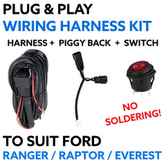Ford Ranger & Everest Plug & Play Driving Light Wiring Harness