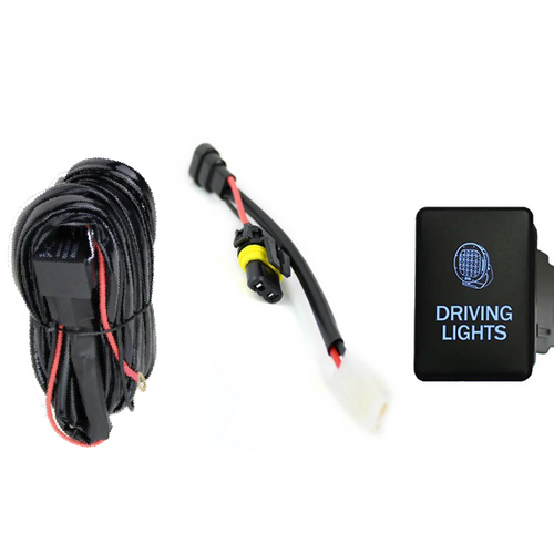 Toyota Rav 4 (2011-2018) Plug and Play Driving Light / Lightbar Wiring Harness Kit