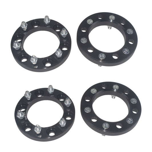 4 Pcs 25mm 6 Stud 6x139.7 M12x1.5 Wheel Spacers Fit For Toyota Hilux Pajero Triton Ranger