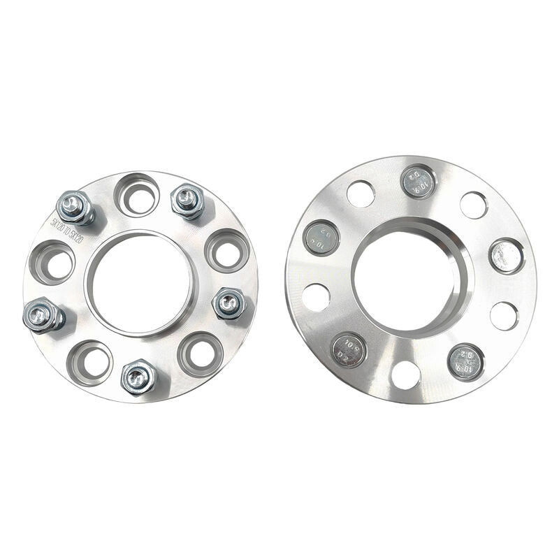 2 Pcs 15mm 5X120 Wheel Spacer Adapters Hub Centric Fit For Holden Commodore VB VZ VY