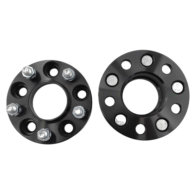 2 Pcs 25mm 5X114.3 Black Wheel Spacer Adapters Fit For Ford Falcon BA BF