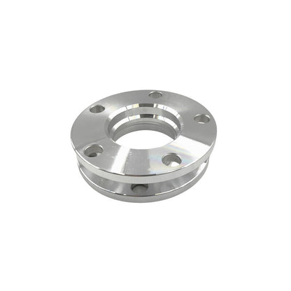 2 x Aluminium Wheel Spacer Adaptor Fit For Ford Silver CB 70.5-70.5mm PCD: 5 x 114.3mm