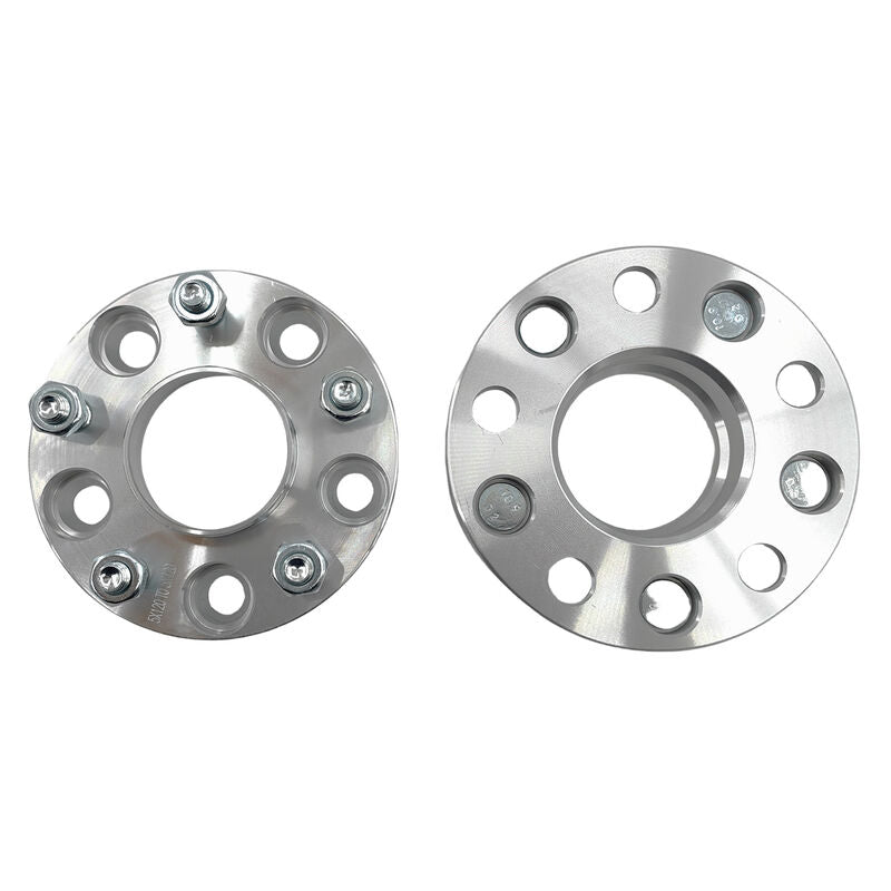 2 x Wheel Spacer Adaptor Fit For Holden Commodore VB VZ Aluminium Silver 20mm 155mm