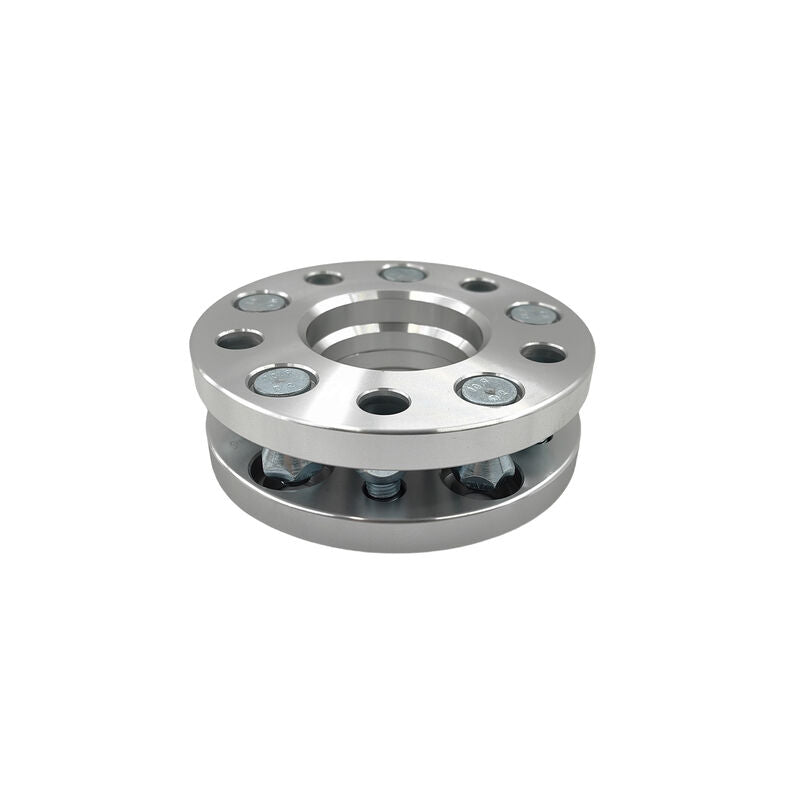 2 x 15mm Aluminium Wheel Spacer Adaptor Silver CB: 67-67mm Fit For Mazda