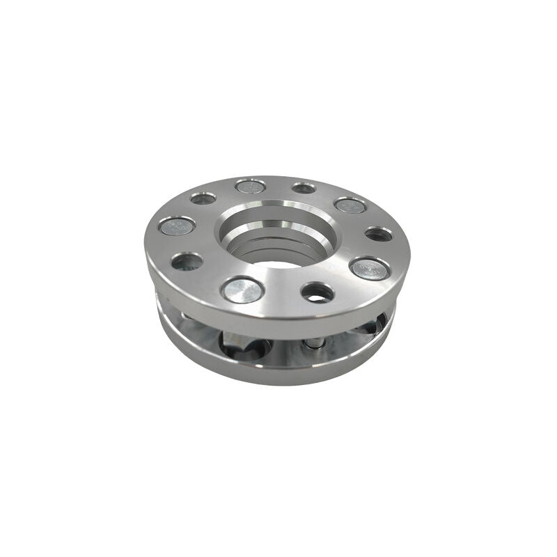 2 x 15mm Aluminium Wheel Spacer Adaptor Silver CB: 69.5-70.6mm Fit For Holden HQ WB