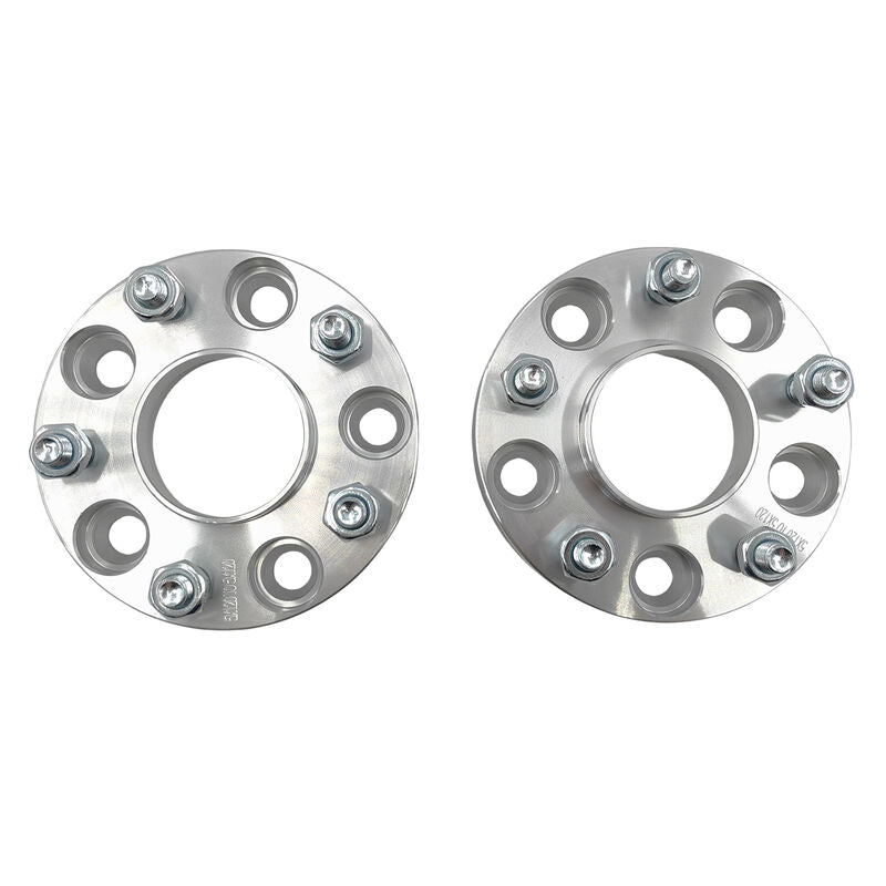 2 x 20mm Wheel Spacer Adaptor Silver CB: 69.5mm PCD: 5x120mm Fit For Holden Commodore VS VZ VT