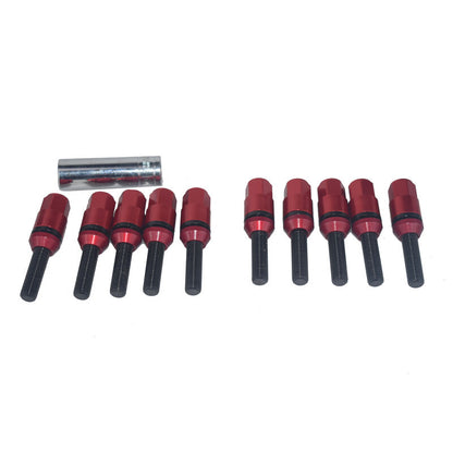 15mm 5x120mm Hubcentric Wheel Spacers M12x1.5 Tapered Bolts Fit For E36/E82 Red
