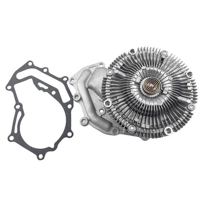 Water Pump & Fan Clutch Fit For Nissan Patrol GU Y61 Navara D22 ZD30 3.0L Diesel 2000-2007
