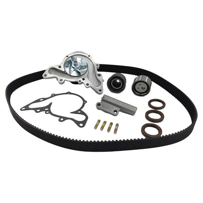 Water Pump + Timing Belt Tensioner Kit Fit For Mitsubishi Magna Verada Pajero 6G74 380 DB 6G75