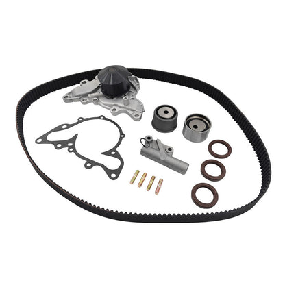 Water Pump + Timing Belt Tensioner Kit Fit For Mitsubishi Magna Verada Pajero 6G74 380 DB 6G75