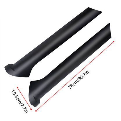 2 x Front Windscreen Pillar Moldings Fit For Land Rover Discovery 2 1999-2004