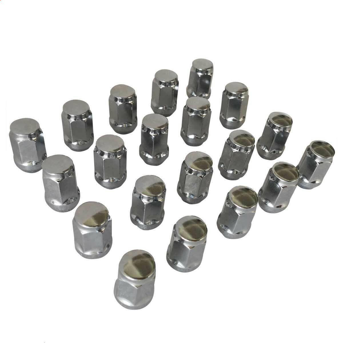 20 pcs Tapered Chrome Alloy Wheels Rim Nuts 12 x 1.5 Fit For Holden Commodore VL VN VR VS VT VX VY VZ