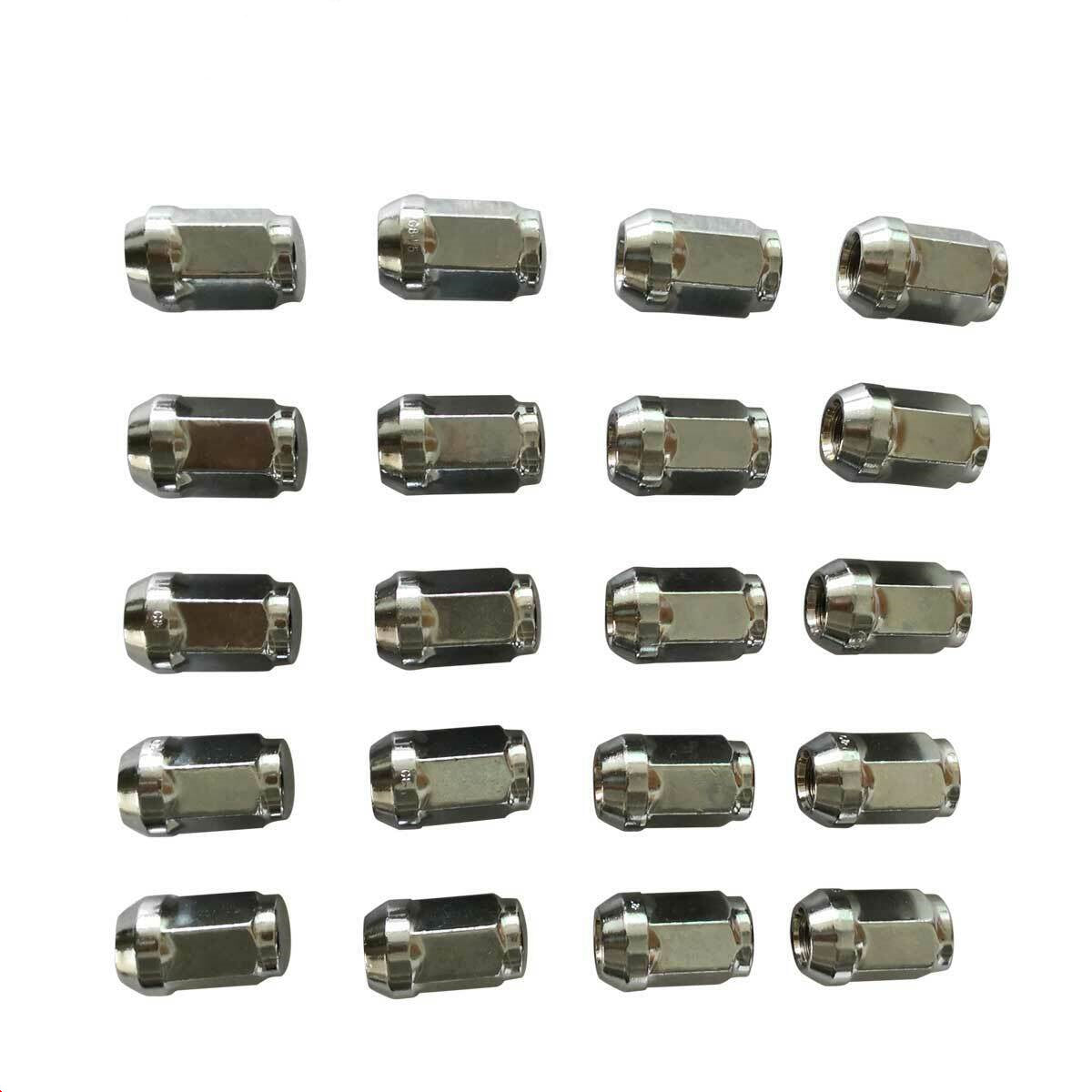 20 pcs Tapered Chrome Alloy Wheels Rim Nuts 12 x 1.5 Fit For Holden Commodore VL VN VR VS VT VX VY VZ