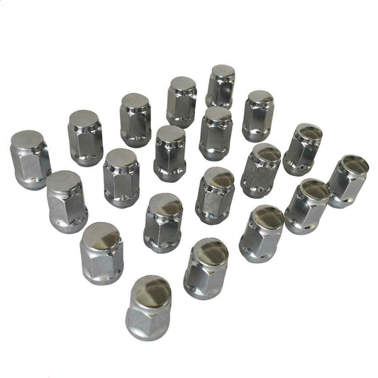 20 pcs Tapered Chrome Alloy Wheels Rim Nuts 12 x 1.5 Fit For Holden Commodore VL VN VR VS VT VX VY VZ
