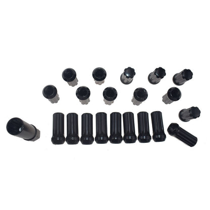 Black Spline Wheel Nuts M14x1.5 Fit For Holden Commodore SV6 Maloo VE VF SS