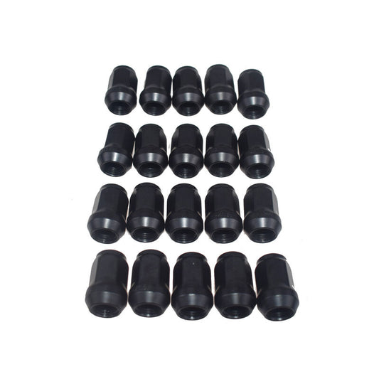 20 Pcs 14mmx1.5 Black Wheel Lug Nuts Fit For Holden Commodore VE VF