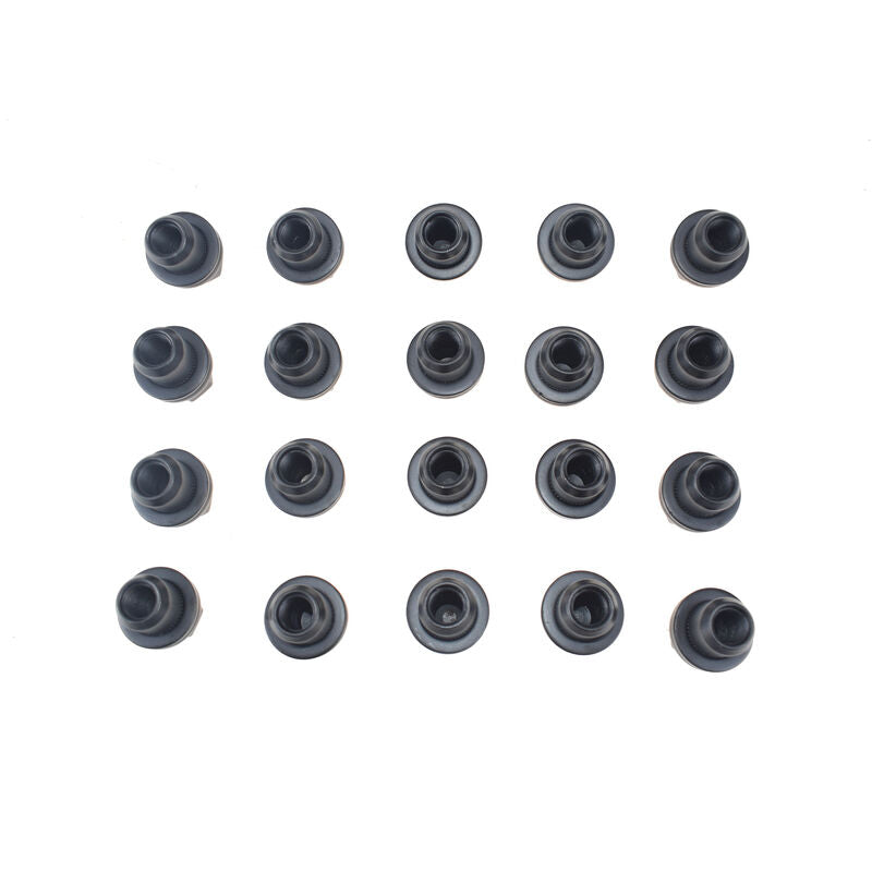 20 Pcs Black Wheel Lug Nuts Bolts Fit For Land Rover Range Rover LR3 LR4 RRD500290A